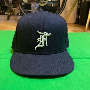 Men's MLB New Era Navy Fear of God Essentials 59FIFTY Fitted Hat